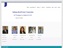 Tablet Screenshot of indianarealestateconnection.com